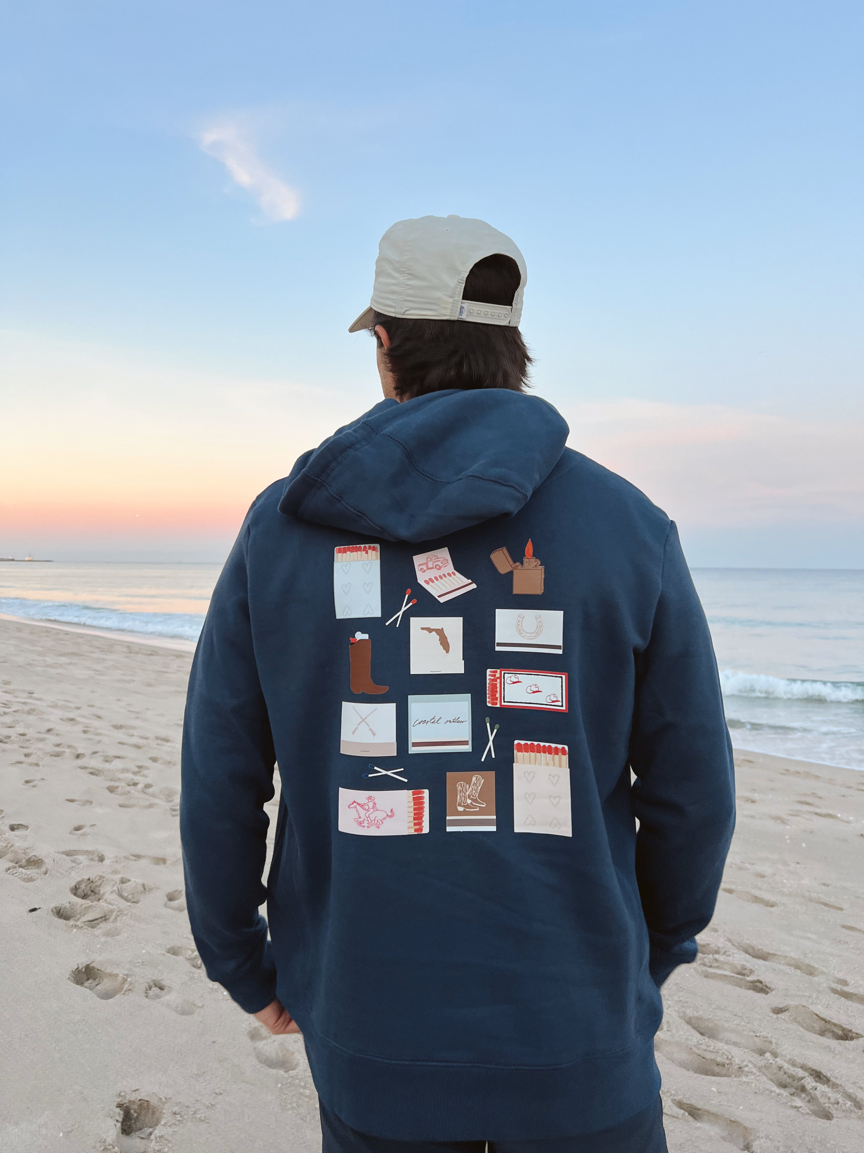 perfect match zip up hoodie