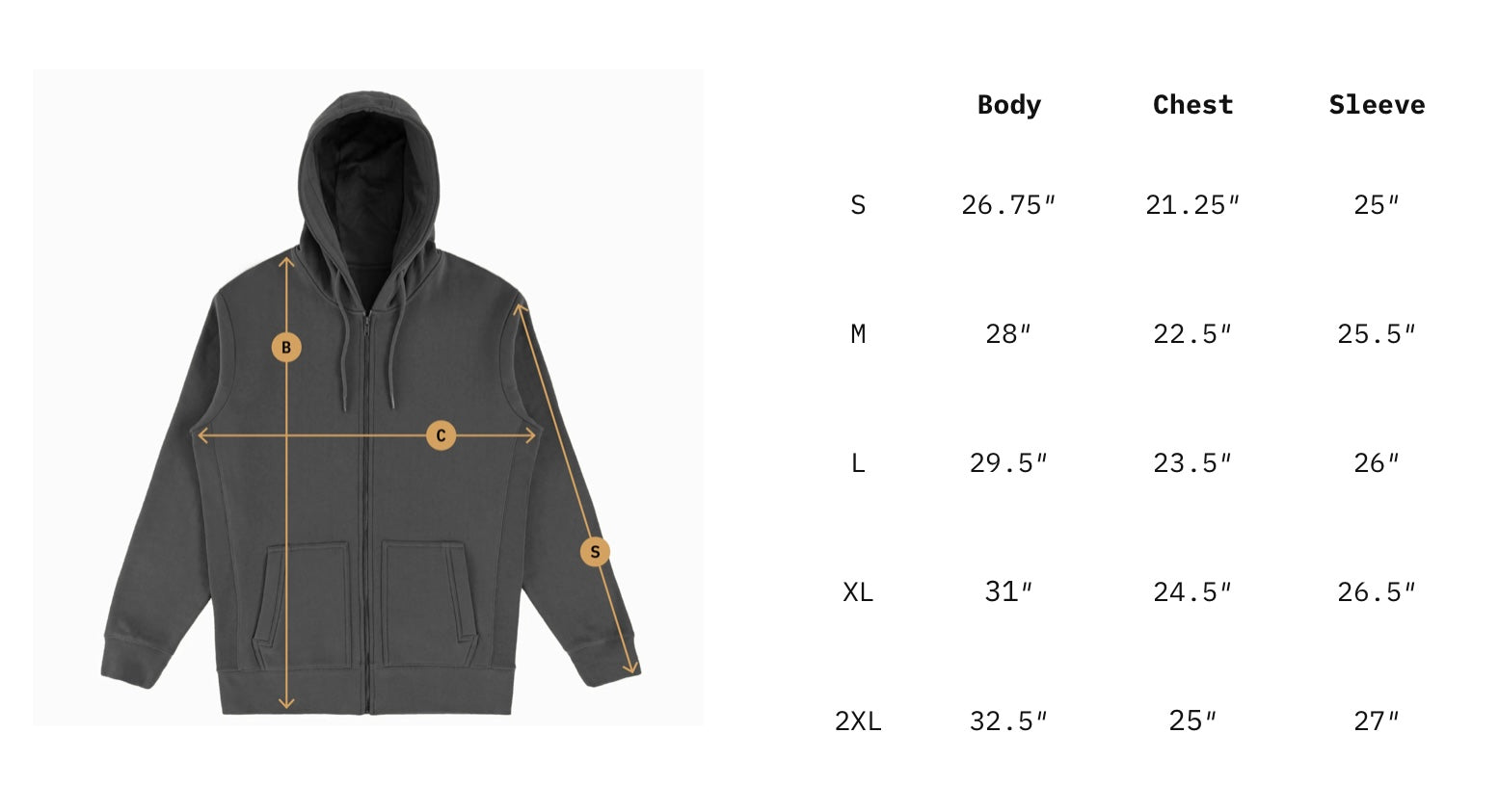 perfect match zip up hoodie